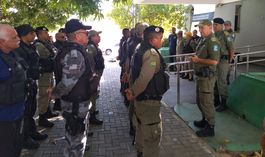 Policiais farão a segurança no segundo dia de provas do Enem